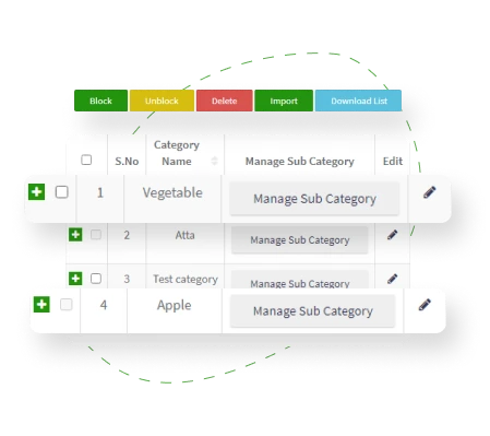 Manage Category