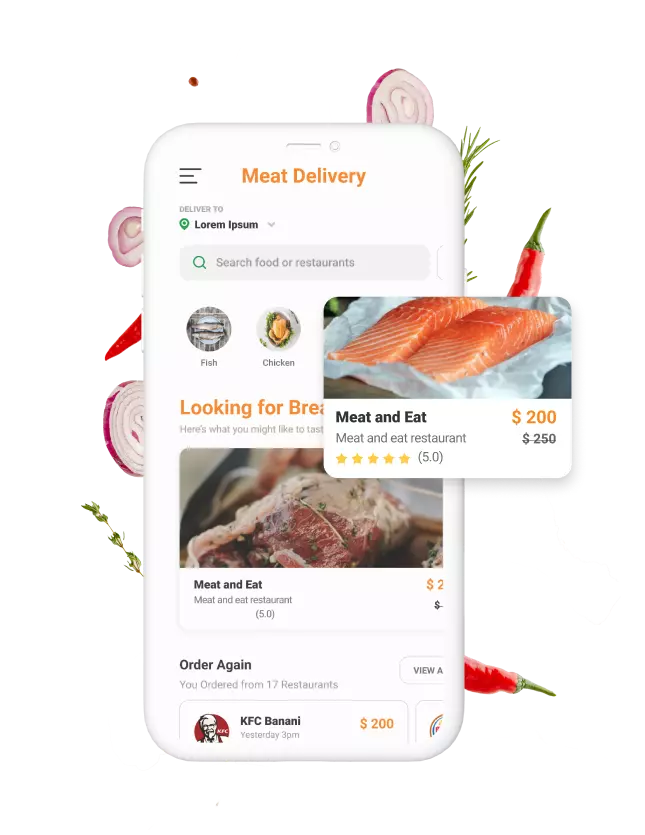 Grocery ordering app development