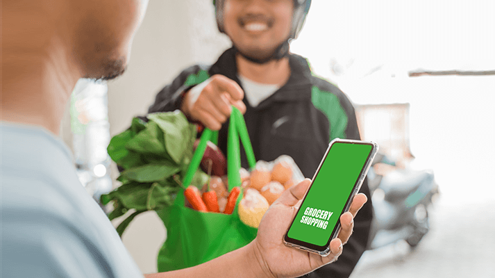 grab more customers using own grocery mobile app